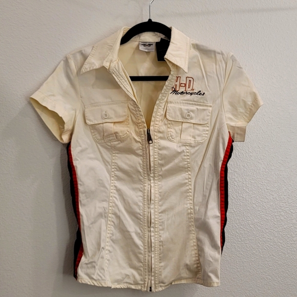 Harley-Davidson Tops - Harley Davidson Zip Up Top